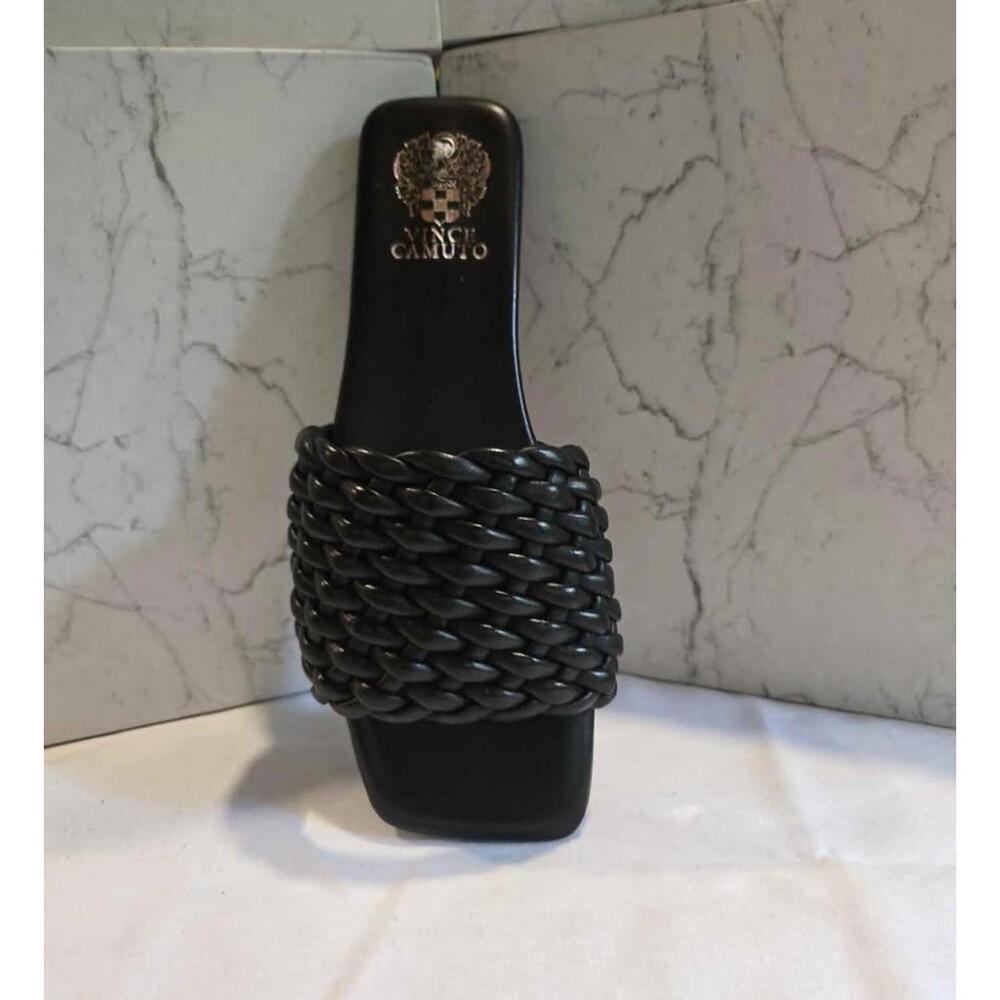 New Women's Size 8.5 Vince Camuto Black Slide